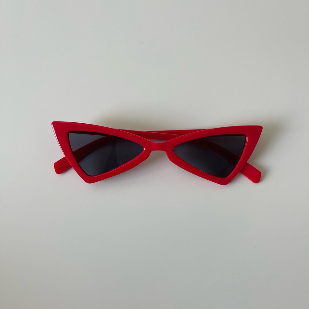 Red sunglasses